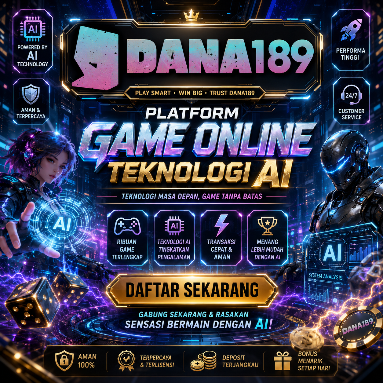 Banner Game Online DANA189